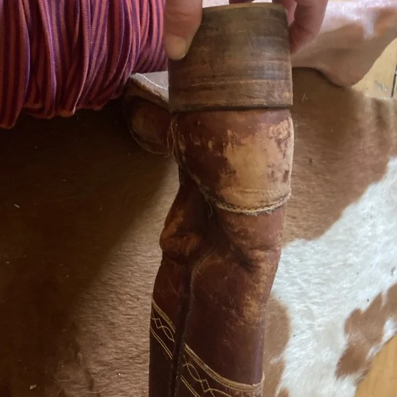 Vintage Frye Campus Longhorn Boots - Picture 7 of 9